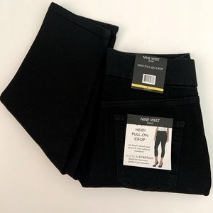 Nine West Pull-on crop jeans